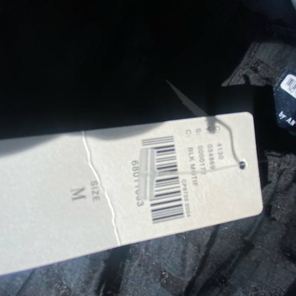 Textured A-Line Dress, Brand New, Size M, Black, Anthropologie - Picture 6 of 9